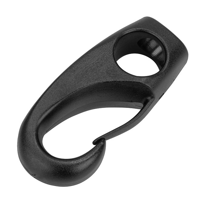 Карабин нейлон Nylon Snap Hook -Black 10мм Дніпро - фото 1