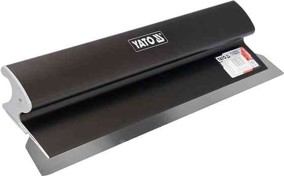 Шпатель для фінішного шпаклювання з алюмінієвою ручкою YATO, 600 мм, зі змінним лезом [4] Одеса