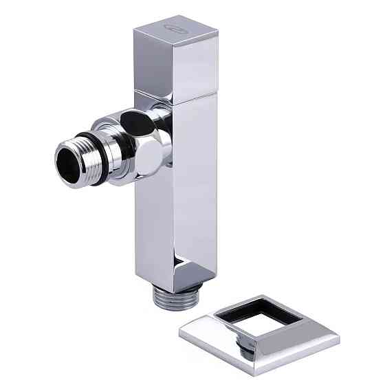 Угловой кран удлиненный Solomon CUBE CHROM 1/2
