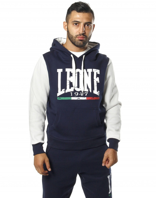 Толстовка Leone Fleece White/Blue S Київ - фото 1