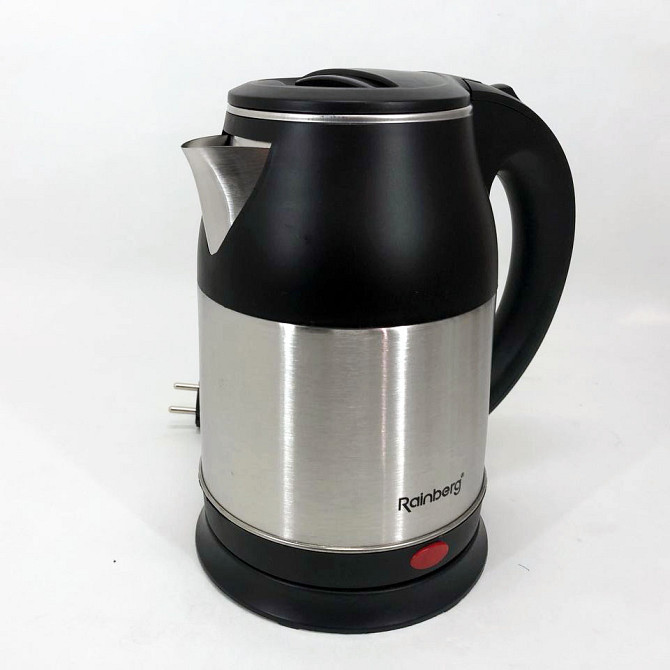 Чайник красивый электрический Rainberg RB-808 2000 Вт 2 л, Изысканный электрочайник JF-70 Львов - изображение 4