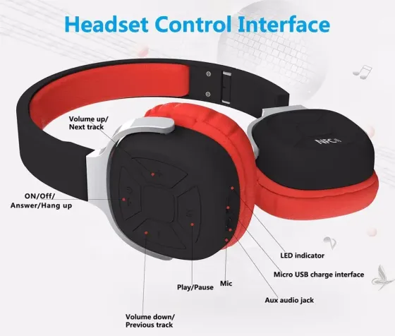 Bluetooth-наушники New Bee NB-9: Премиальный звук, фитнес-трекер и 45 часов драйва Киев
