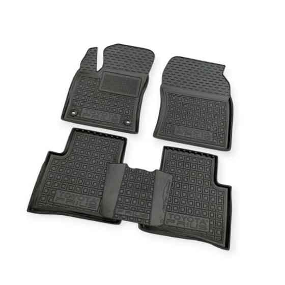 Килимки Toyota prius 2015-> борт 2,5см, з перемичкою салону Мукачево