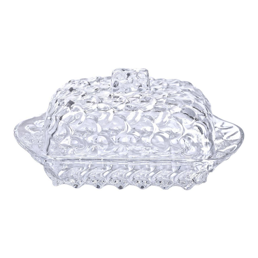 Масленка зі скляною кришкою 17х10.5 см Київ - фото 2