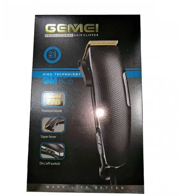 Машинка для стрижки профессиональная Gemei GM-806 Коломыя - изображение 4
