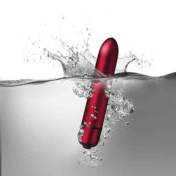 Віброкуля Rocks Off RO-90mm 10 Speed Scarlet Velvet матова Sex Aura Київ