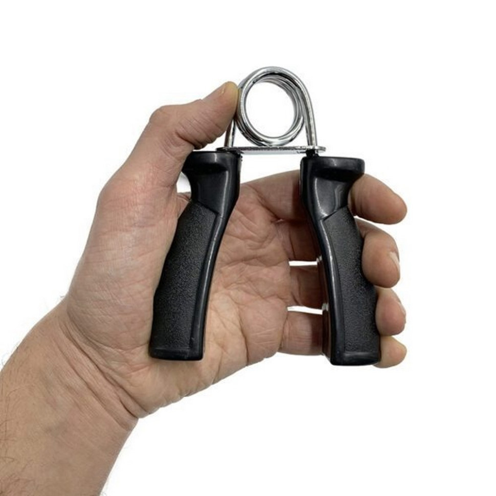 Набор эспандеров кистевых пружинных Power Grip NE-QD-01C черный Винница - изображение 3