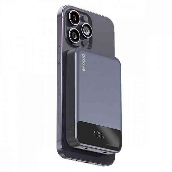 Універсальна мобільна батарея Proove Hoodman Magnetic 20 W 10000 mAh Gray (PBH120010003) ( Сірий ) Харьков