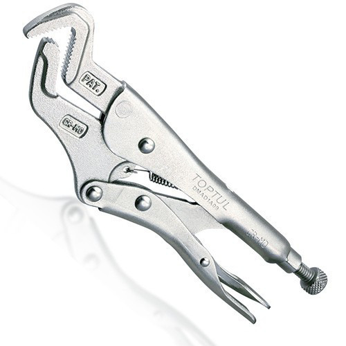Кліщі затискні зварювальні з фіксатором TOPTUL 230мм (R - тип) DMAD1A09 Одеса - фото 1