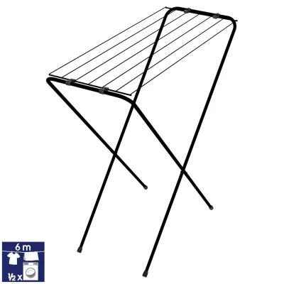 Сушилка для белья Casa Si Eco 6 Black Напольная (CS96014X16) (DAS302402) Винница - изображение 3