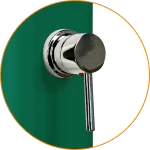 Душ солнечный Aquaviva Big Jolly алюминиевый с мойкой для ног зеленый A320/6016. 35 л Киев - изображение 3