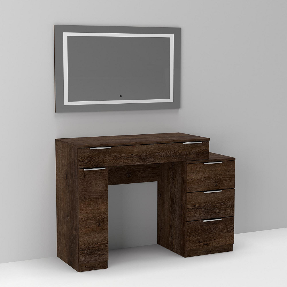 Стол туалетный Трюмо Кристалл, Дуб Конкордия, 1200/452/847 Львов - изображение 5