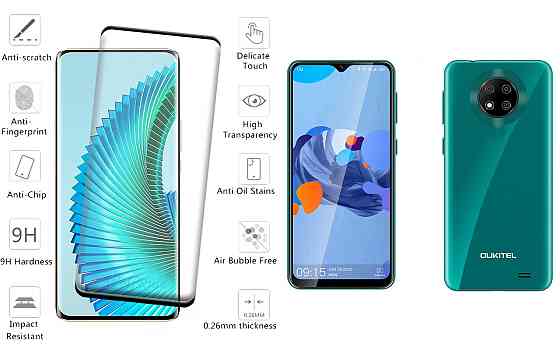 Захисне скло HyperGlass Pro для OUKITEL C19, OUKITEL C19 Pro – максимальна чутливість та захист Київ