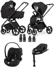 Дитяча коляска Venicci Claro – zestaw 4w1 – z fotelikiem Cybex Cloud G i-Size i Bazą G – Noir Київ