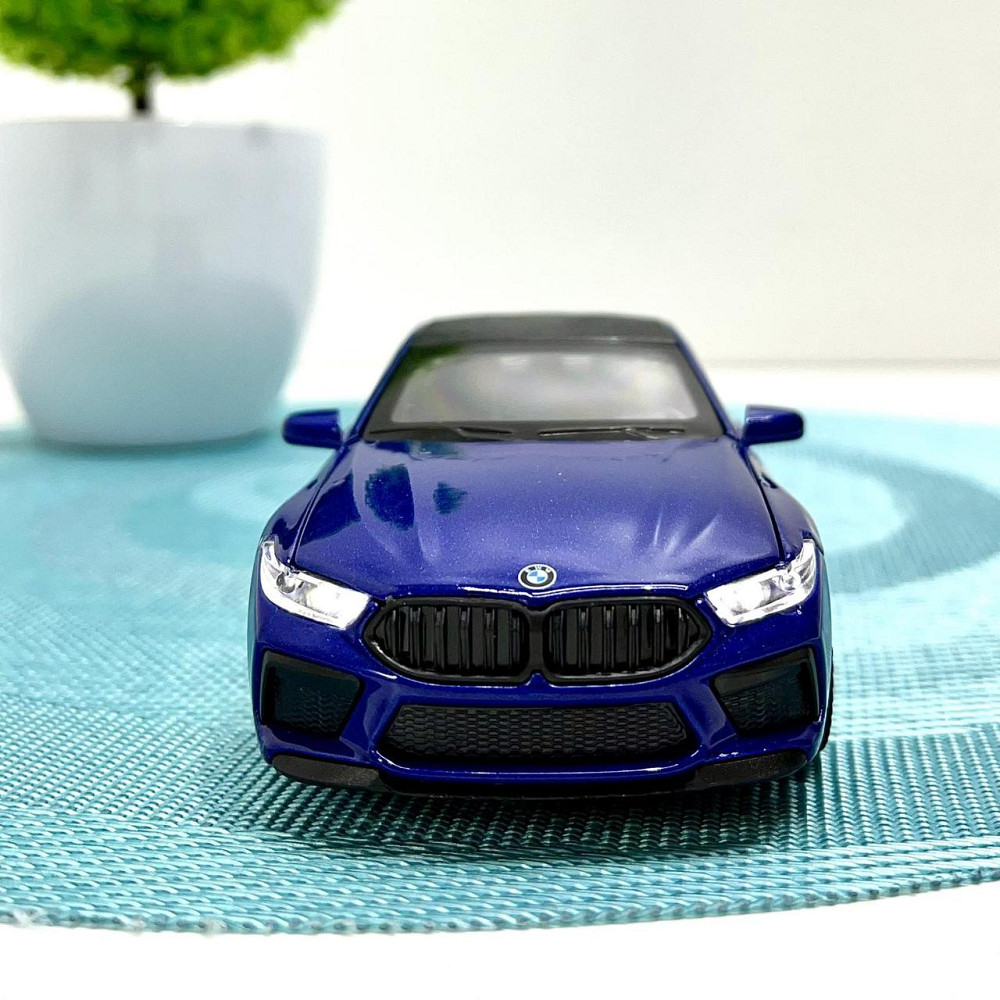 Машинка металева АвтоЕксперт ВМВ m 8 1:32 світло/звук Синя (42212) Чернигов - изображение 10