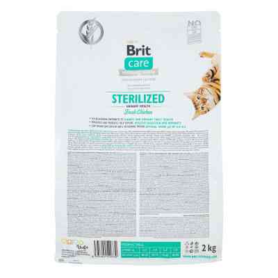 Сухий корм для кішок Brit Care Cat GF Sterilized Urinary Health 2 кг (8595602540730) Вінниця