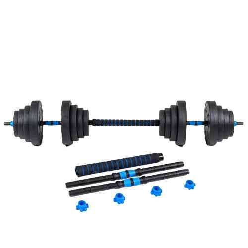 Гантели разборные битумные THUNDER GYM-02 со соединителем для штанги, 2 x 10 кг Киев