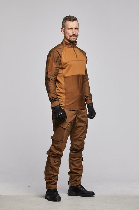 Військові чоловічі літні койот штани, літні штурмові ріп-стоп штани койот для зсу Львів - фото 5