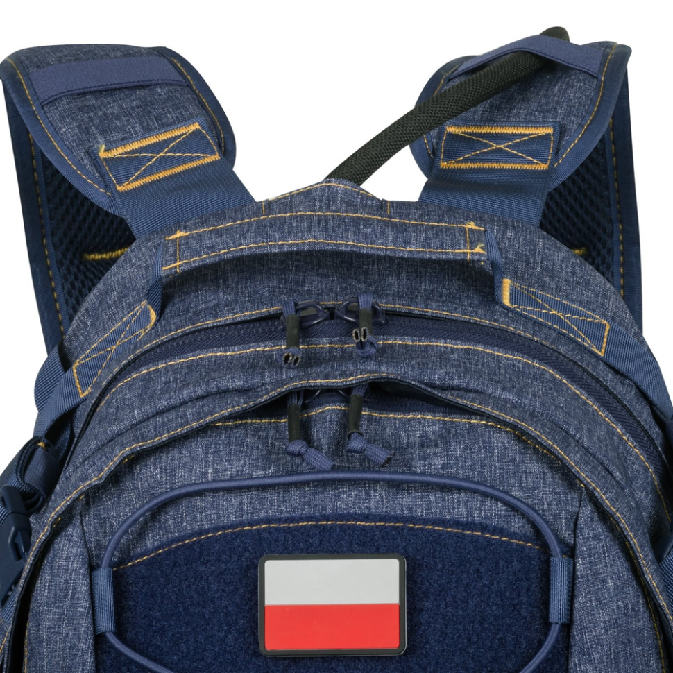 Рюкзак EDC 21л Helikon-Tex Backpack - Nylon Polyester Blend - Melange Grey Рівне - фото 10