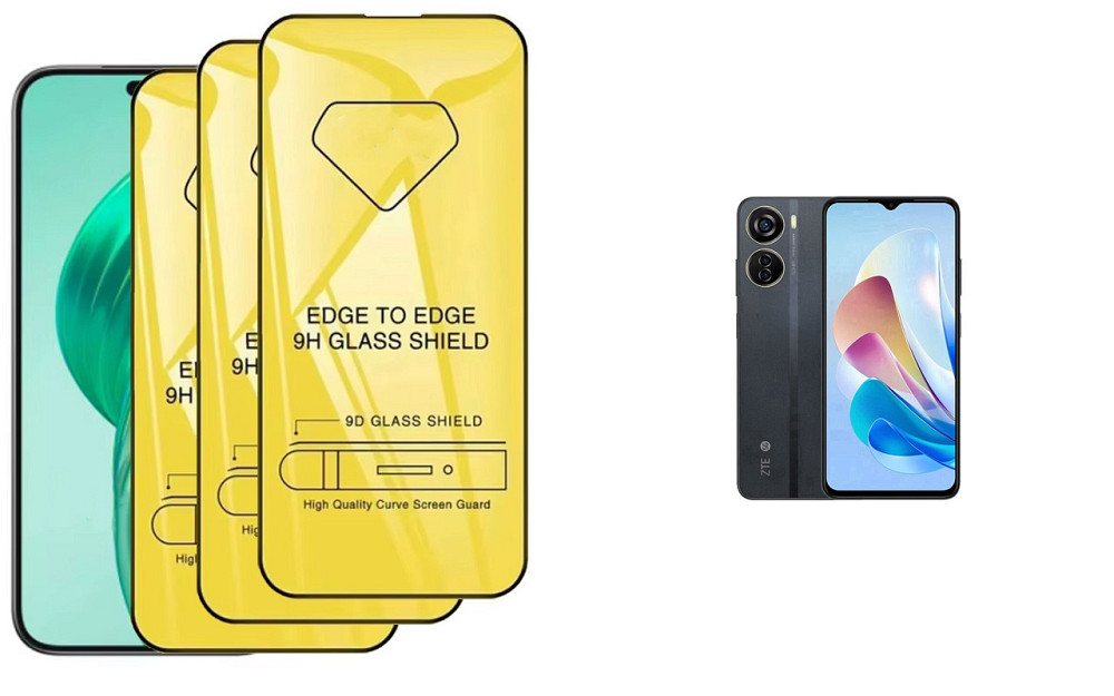 Захисне скло DefenzoGlass для ZTE BLADE V41 Vita – подвійна міцність Київ - фото 1