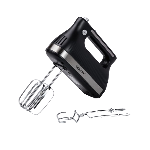 Sokany Міксер ручний з 2 насадками Sokany SK-6632 300 Вт чорний Коломыя - изображение 1