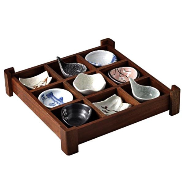 Менажниця дерев'яна "Ескамоль" терракот Миколаїв - фото 1