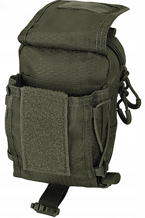 Тактичний Підсумок на пояс 0.5 літрів із системою Molle Mil-Tec "HEXTAC" (13485001) Olive Нововолинськ - фото 7