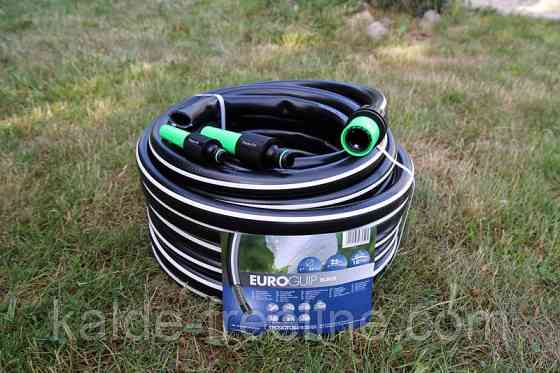 Шланг садовий Tecnotubi Euro Guip Black для поливу діаметр 1/2 дюйма, довжина 20 м (EGB 1/2 20) Харьков