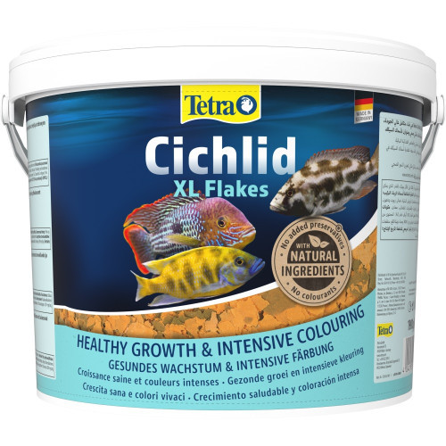 Корм Tetra Cichlid XL Flakes для рибок великих цихлід пластівці 10 л/ 1,9 кг Київ - фото 2