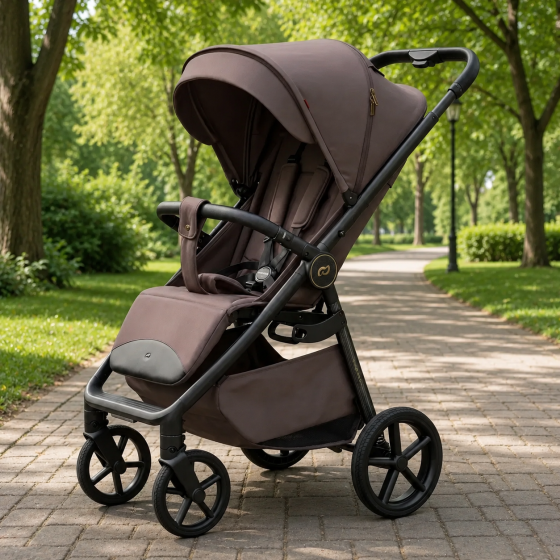 Прогулянкова коляска CARRELLO Bravo Carbon CRL-5530 Mineral Brown Київ