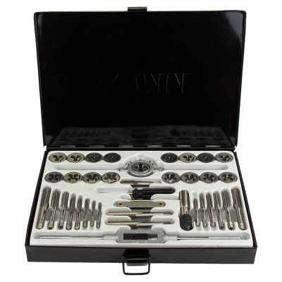 Набор метчиков и плашек Sigma 40 предм., металлический кейс (1643251) Винница - изображение 1