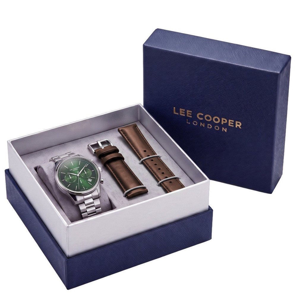 Подарочный набор Lee Cooper Business Set (часы, ремешок, подарочная коробка) Киев - изображение 1