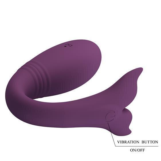 Вібратор - Pretty Love Jayleen Stimulator Dark Purple (App) Sex Aura Київ - фото 4