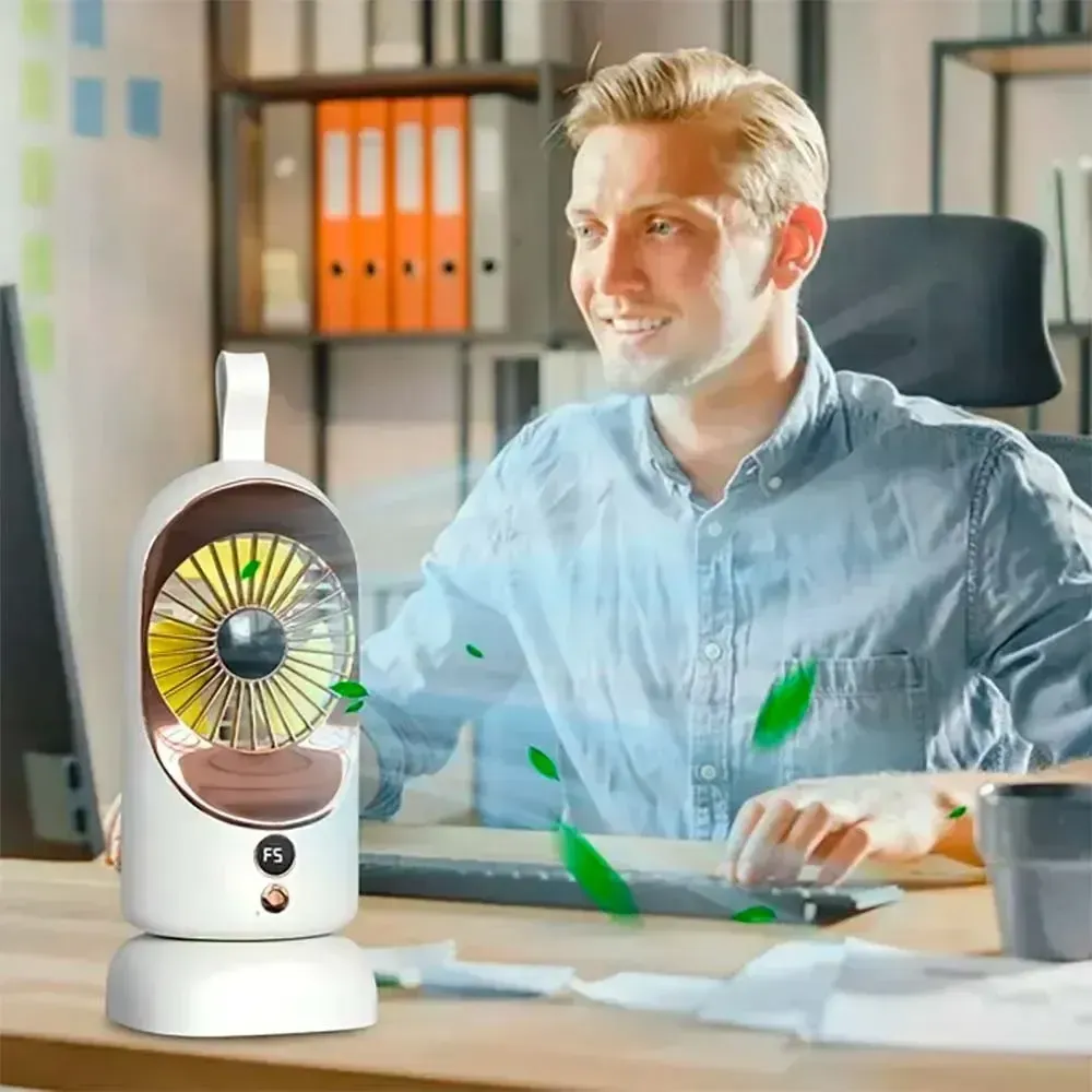 Портативный USB вентилятор 5В (29×11×11см), F-5 / Настольный вентилятор / Мини вентилятор Коломия - фото 5