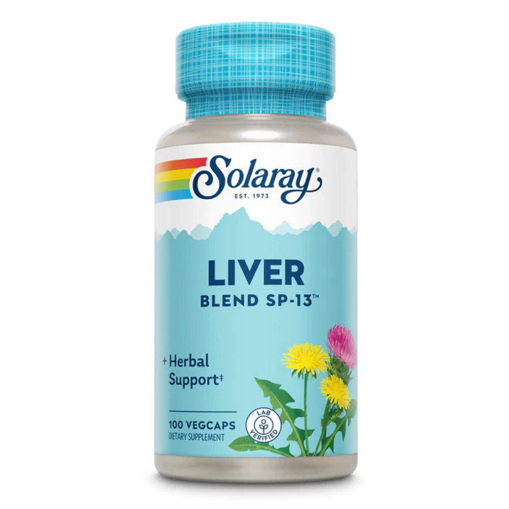 Защита печени Solaray Liver Blend SP-13 - 100 vcaps Киев - изображение 1