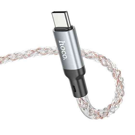 Кабель HOCO U112 Shine charging data cable for Type-C Gray Київ