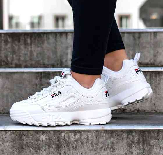 Кроссовки Женские FILA Disruptor Белые Фила (размеры: 36,37) Видео Обзор Днепр