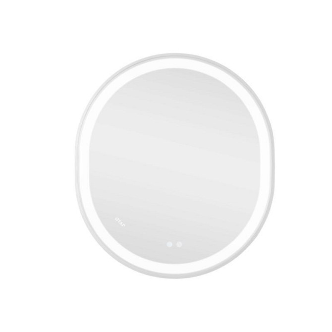 Дзеркало настінне овальне сенсорне Qtap Gemini 800х700 з LED-підсвіткою Touch, з антизапотіванням із диммером Харків - фото 6