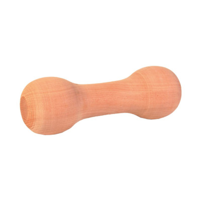 Іграшка для собак Trixie Гантель 125 г (дерево) (4011905032207) Вінниця - фото 1