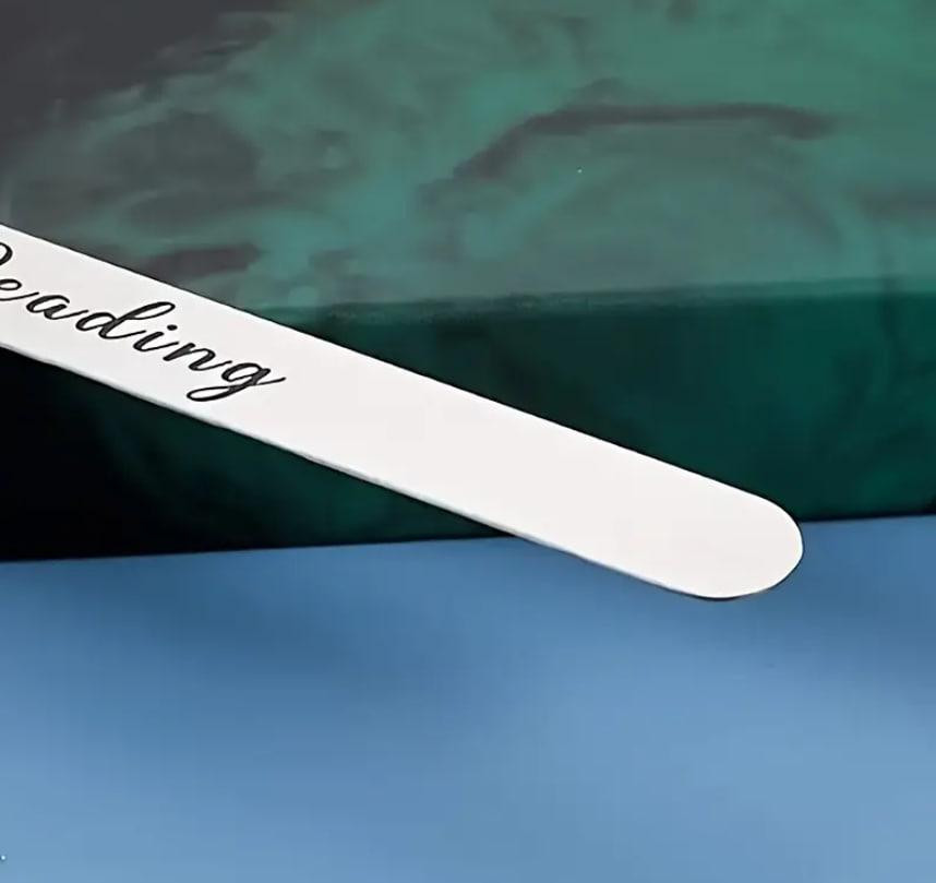 Металлическая закладка – креативный подарок для книголюбов Закладка для книг 