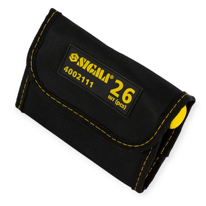 Викрутка з бітами та насадками 26 шт CrV тріскаточна (чохол) Мукачево - фото 3