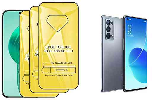 Захисне скло DefenzoGlass для Oppo Reno6 Pro 5G – подвійна міцність Київ