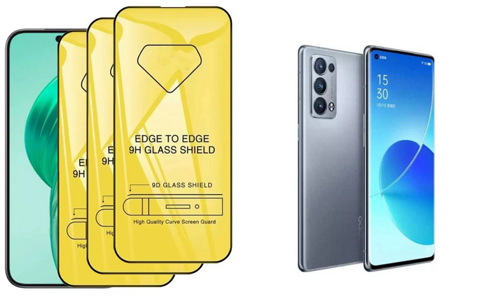 Захисне скло DefenzoGlass для Oppo Reno6 Pro 5G – подвійна міцність Київ - фото 3