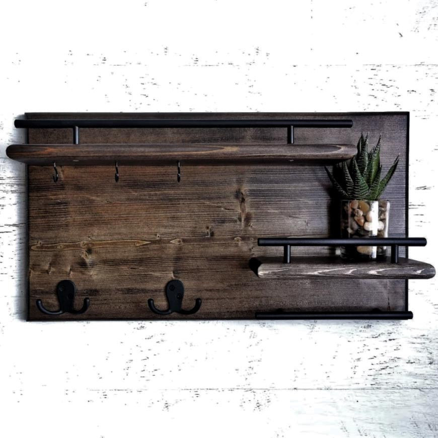 Ключниця дерев'яна "Патронус" мокко Миколаїв - фото 1