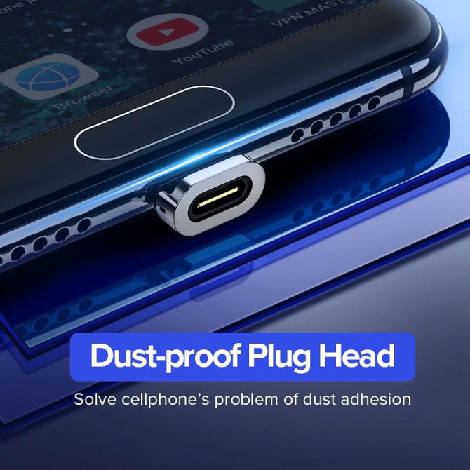 Наконечник Micro USB Ugreen для магнітного кабелю (Сріблястий) Николаев - изображение 4