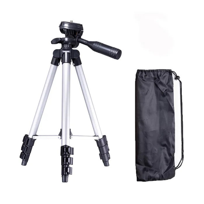 Підлоговий штатив для камери Tripod 3110 0, 35-1.02м, Портативний штатив для телефону і фотоапарата NE-80 Львів - фото 7