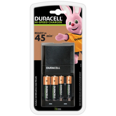 Зарядное устройство для аккумуляторов Duracell CEF27 + 2 rechar AA1300mAh + 2 rechar AAA750mAh (5001374) Винница - изображение 2