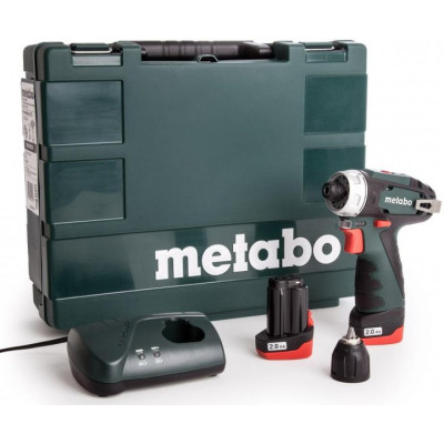 Шуруповерт Metabo PowerMaxxBS, 10.8 В, 2х2.0Аг, кейс (600080500) Винница - изображение 3
