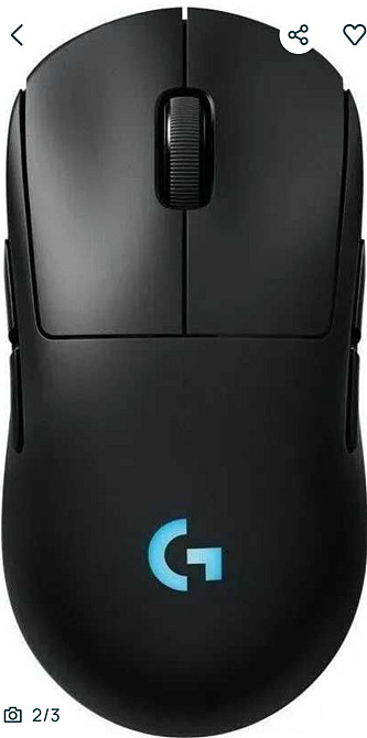 Миша Logitech PRO 2 Lightspeed Black. Харьков - изображение 2