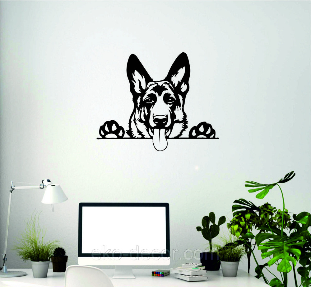 Декоративне настінне Панно «Вівчарка», Декор на стіну 110*88 см, Чорний Київ - фото 9